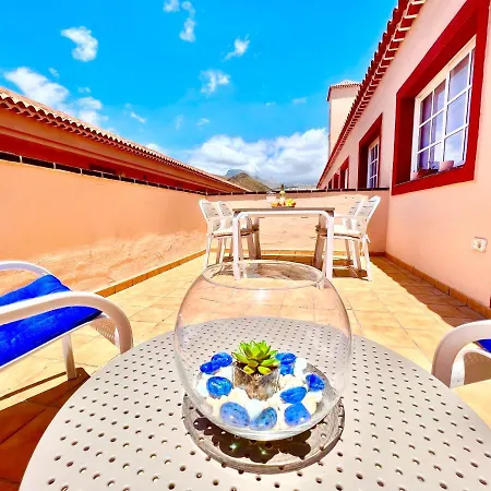 Lägenhet !!! Relaxing View, The Heights With Terrace And Heated Pools, Cristianos *