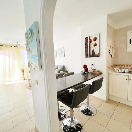 !!! Relaxing View, The Heights With Terrace And Heated Pools, Cristianos Lägenhet Los Cristianos (Tenerife)