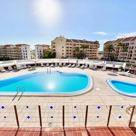 !!! Relaxing View, The Heights With Terrace And Heated Pools, Cristianos Lägenhet Los Cristianos (Tenerife)