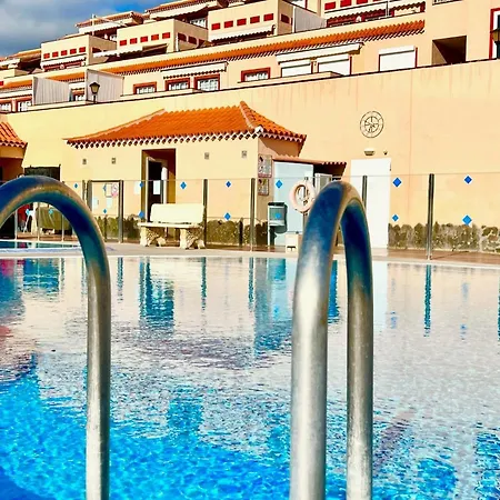 !!! Relaxing View, The Heights With Terrace And Heated Pools, Cristianos Apartman *